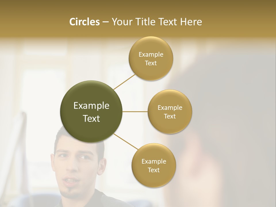 Office Workers PowerPoint Template