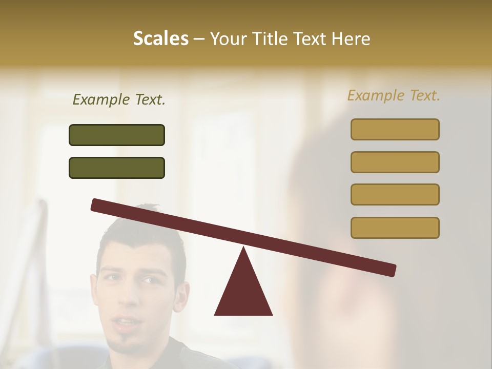 Office Workers PowerPoint Template