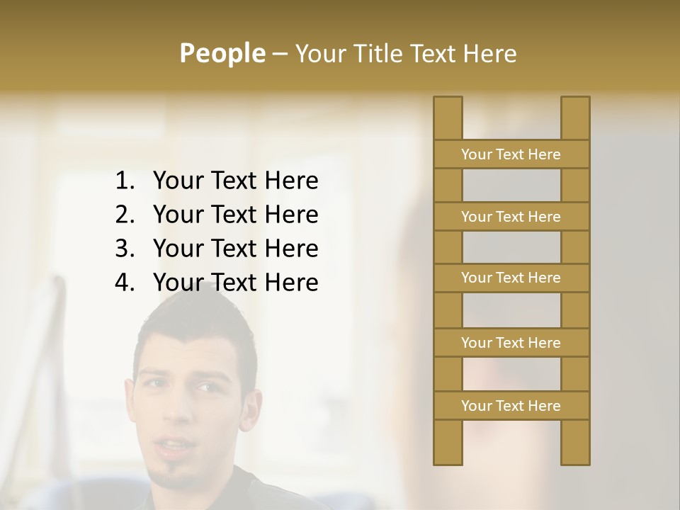 Office Workers PowerPoint Template