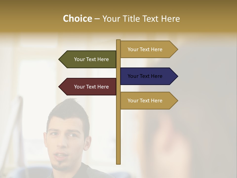 Office Workers PowerPoint Template
