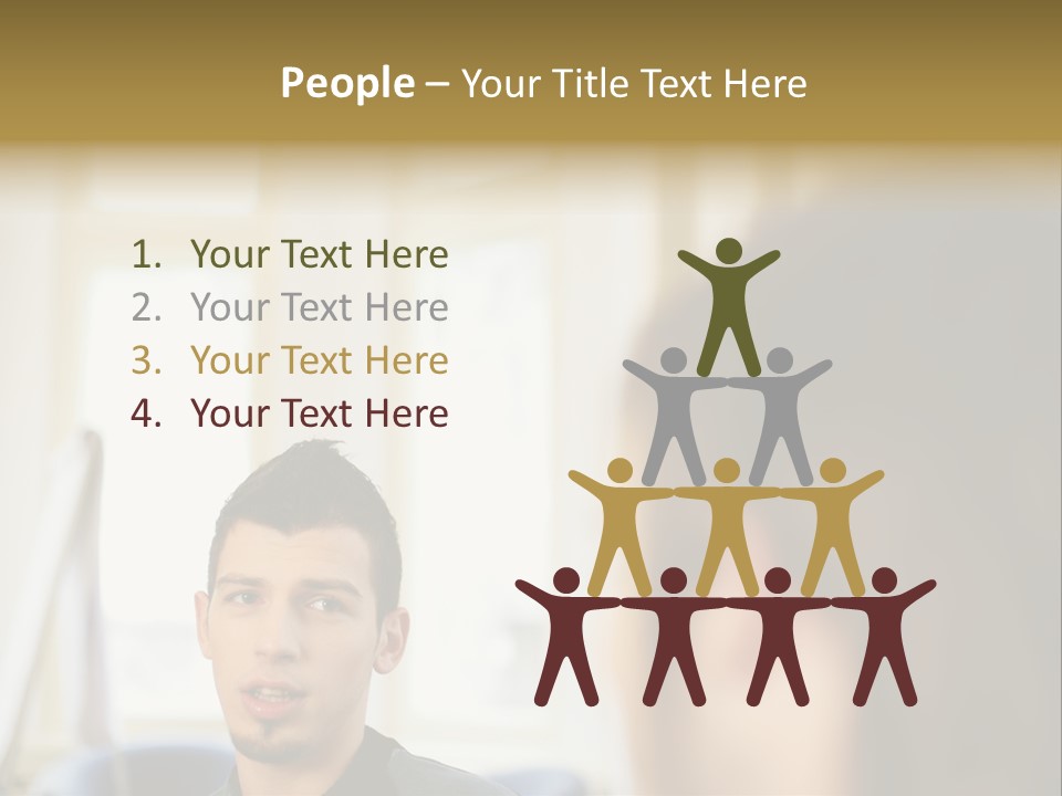 Office Workers PowerPoint Template