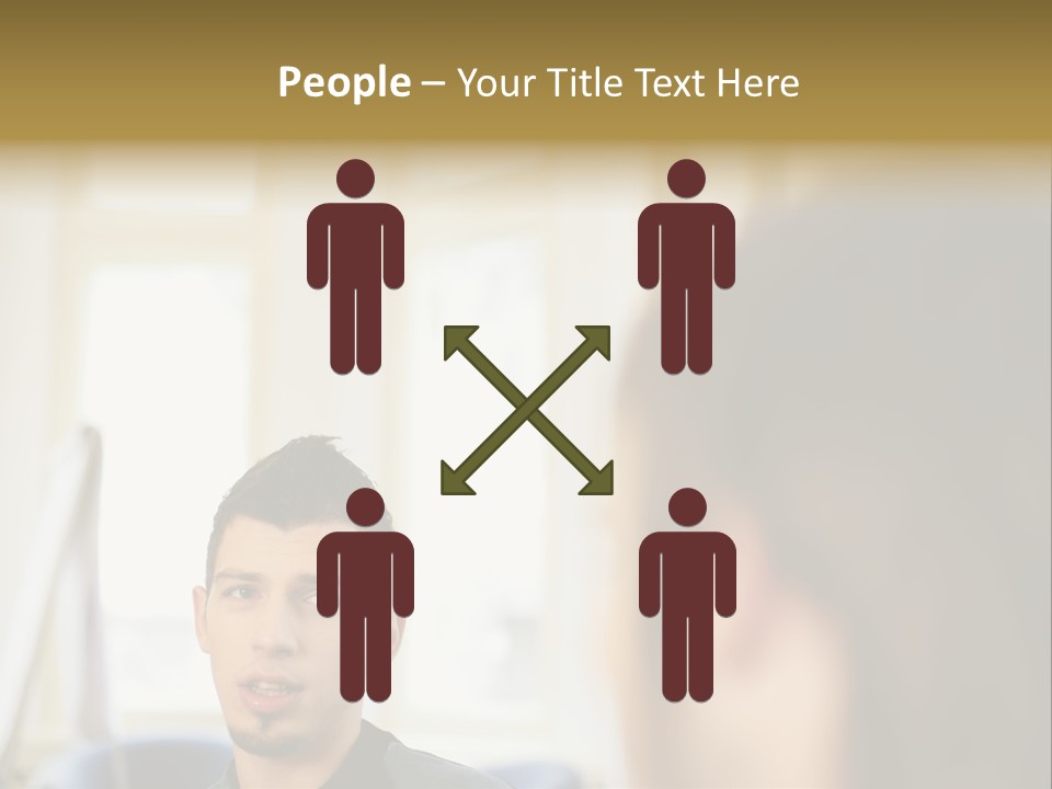 Office Workers PowerPoint Template