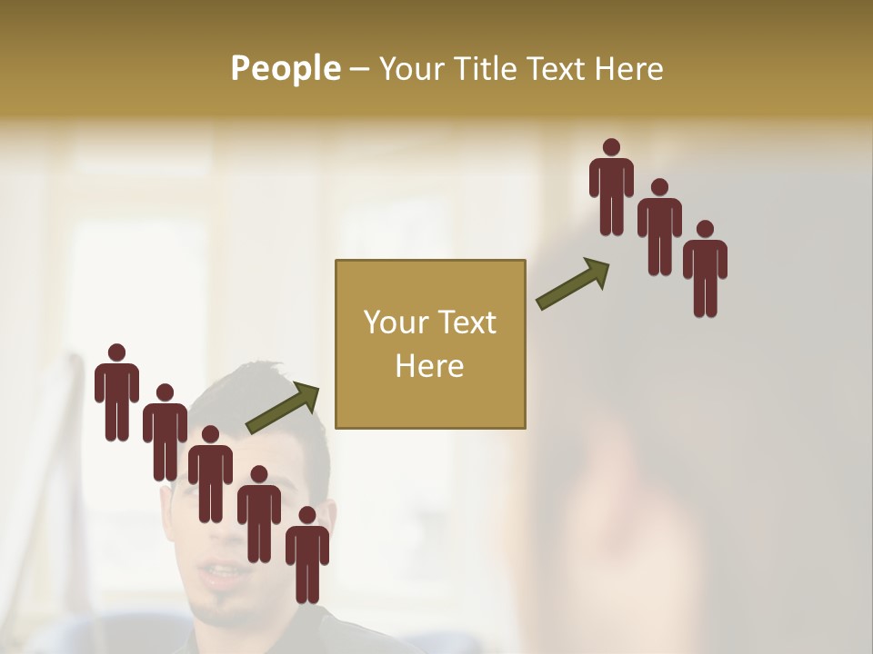 Office Workers PowerPoint Template