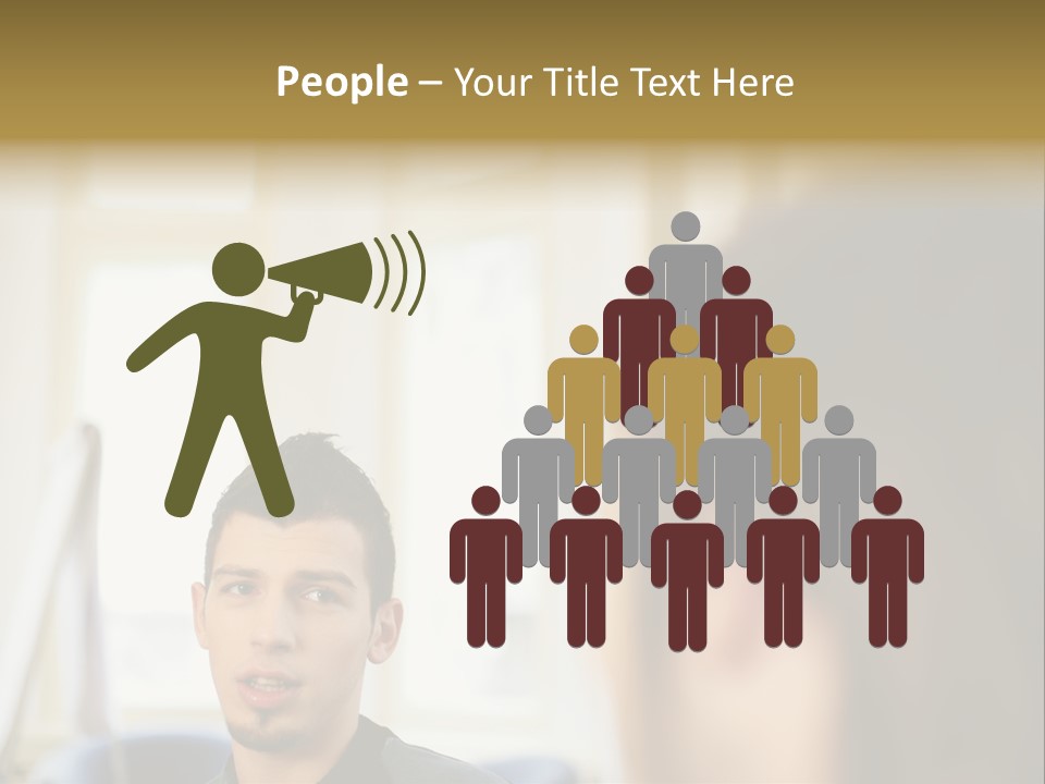 Office Workers PowerPoint Template