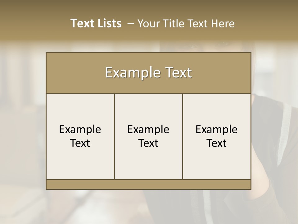 Woman Holding A No Entry Sign PowerPoint Template