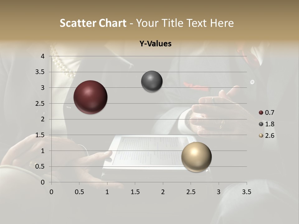 Business People In Taxi With Laptop PowerPoint Template