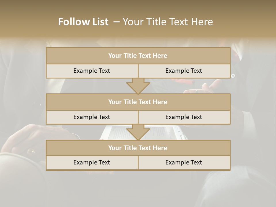 Business People In Taxi With Laptop PowerPoint Template