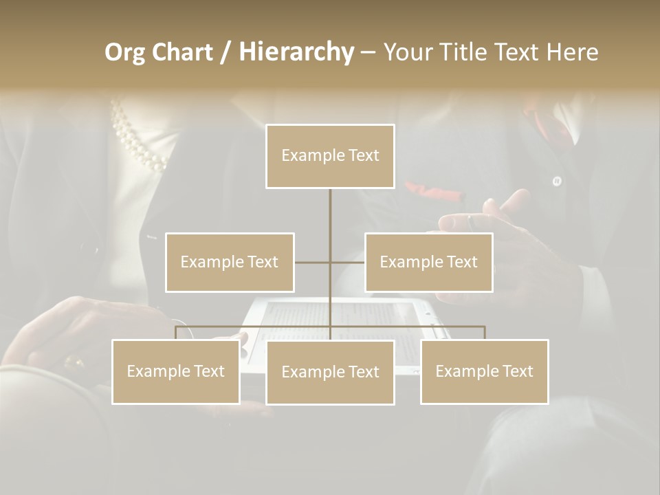 Business People In Taxi With Laptop PowerPoint Template