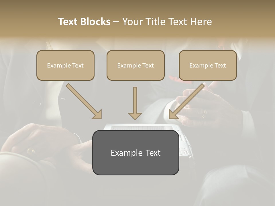 Business People In Taxi With Laptop PowerPoint Template