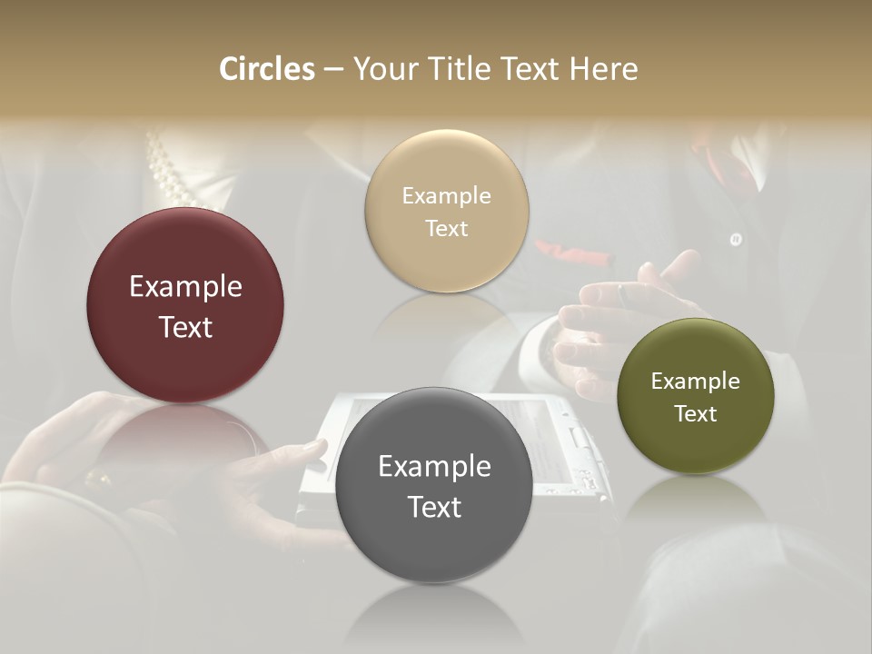 Business People In Taxi With Laptop PowerPoint Template