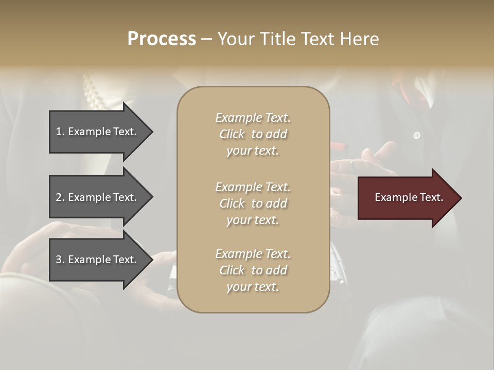 Business People In Taxi With Laptop PowerPoint Template