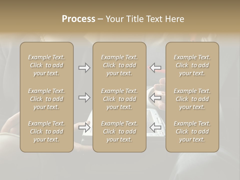 Business People In Taxi With Laptop PowerPoint Template