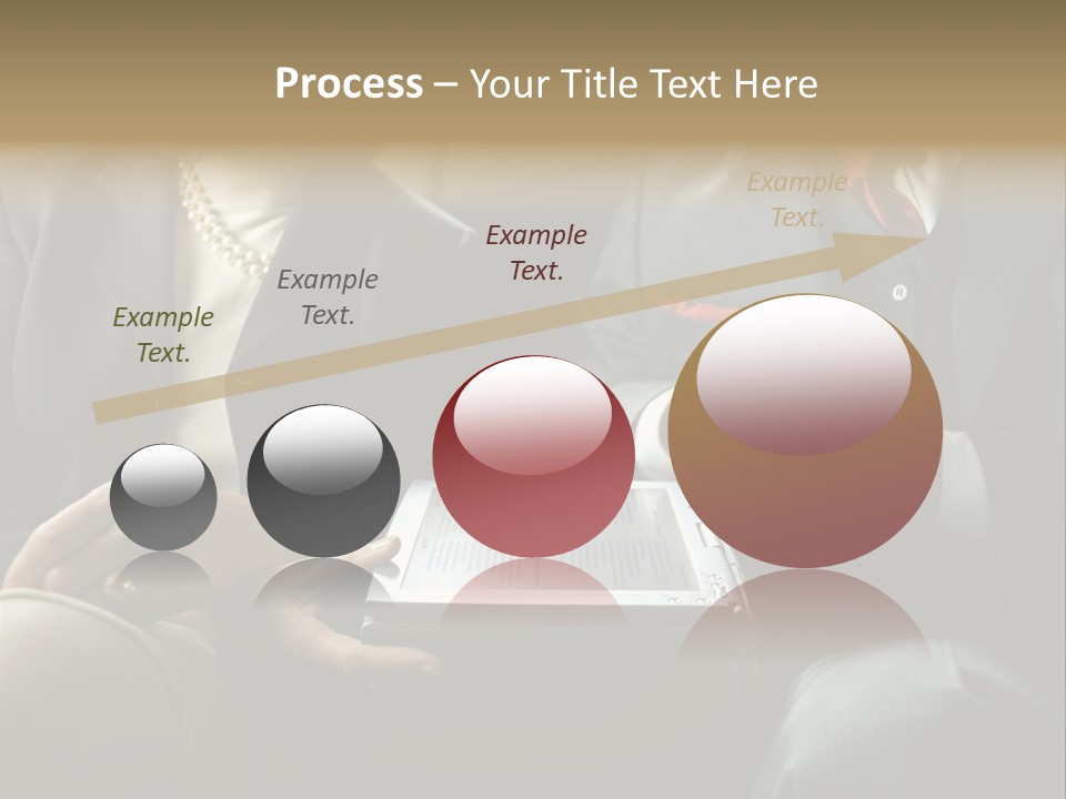 Business People In Taxi With Laptop PowerPoint Template