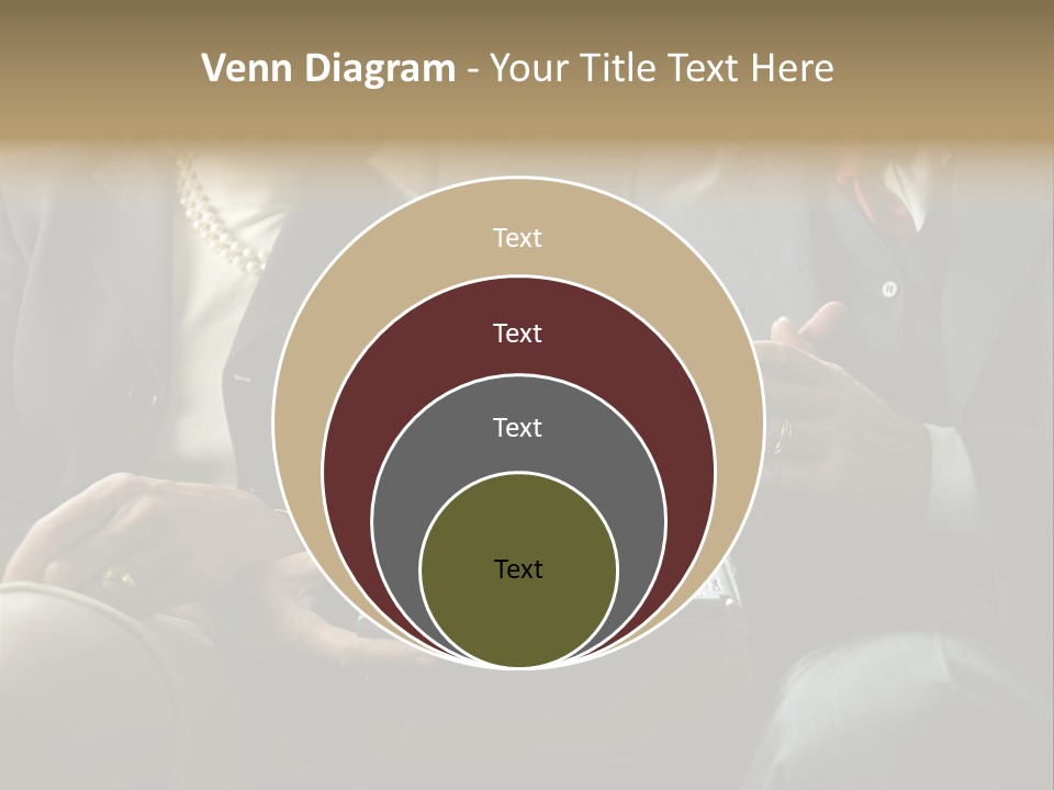 Business People In Taxi With Laptop PowerPoint Template