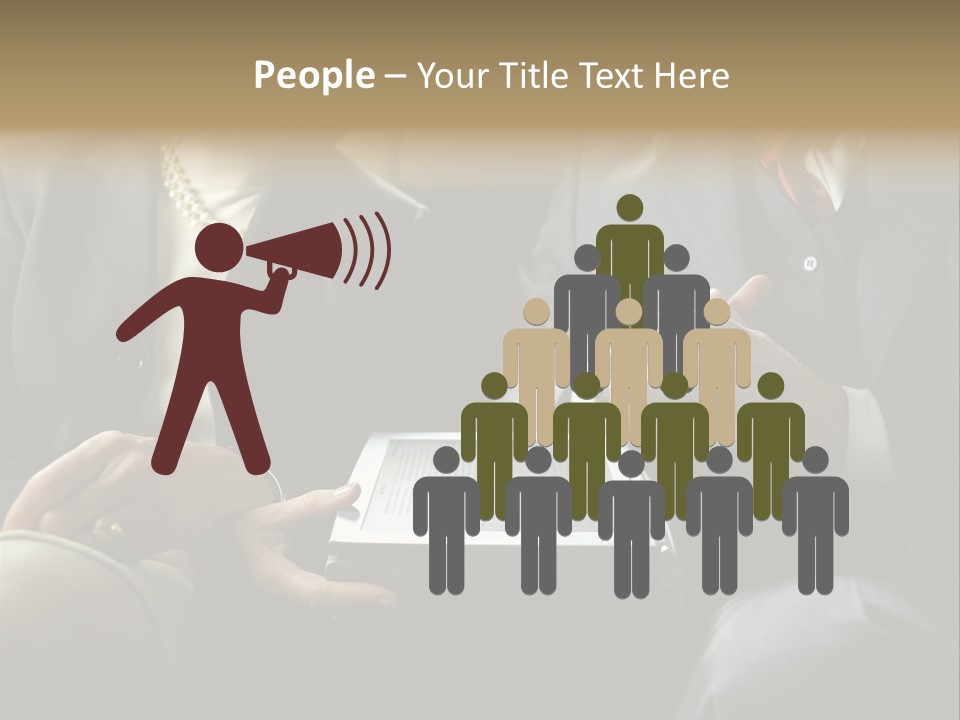 Business People In Taxi With Laptop PowerPoint Template