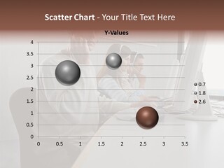 Three Call Centre Operators PowerPoint Template