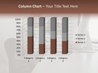 Three Call Centre Operators PowerPoint Template