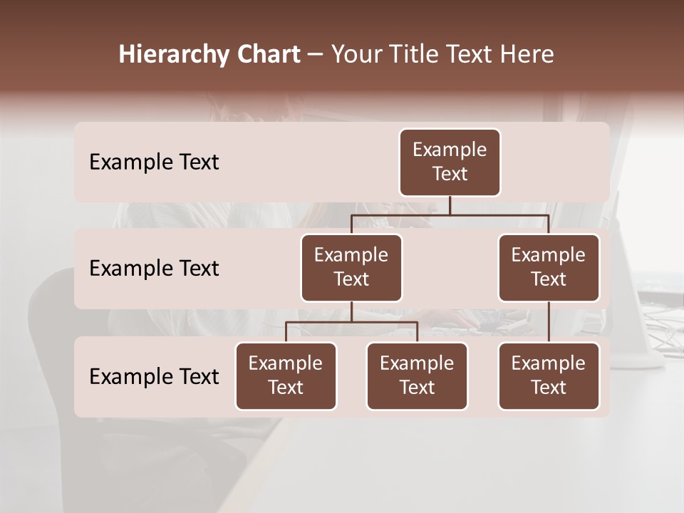 Three Call Centre Operators PowerPoint Template
