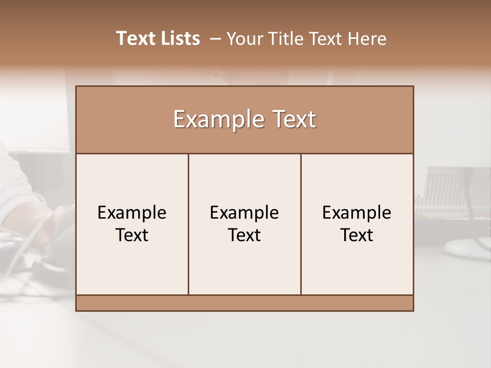 Male Call Centre Operator PowerPoint Template