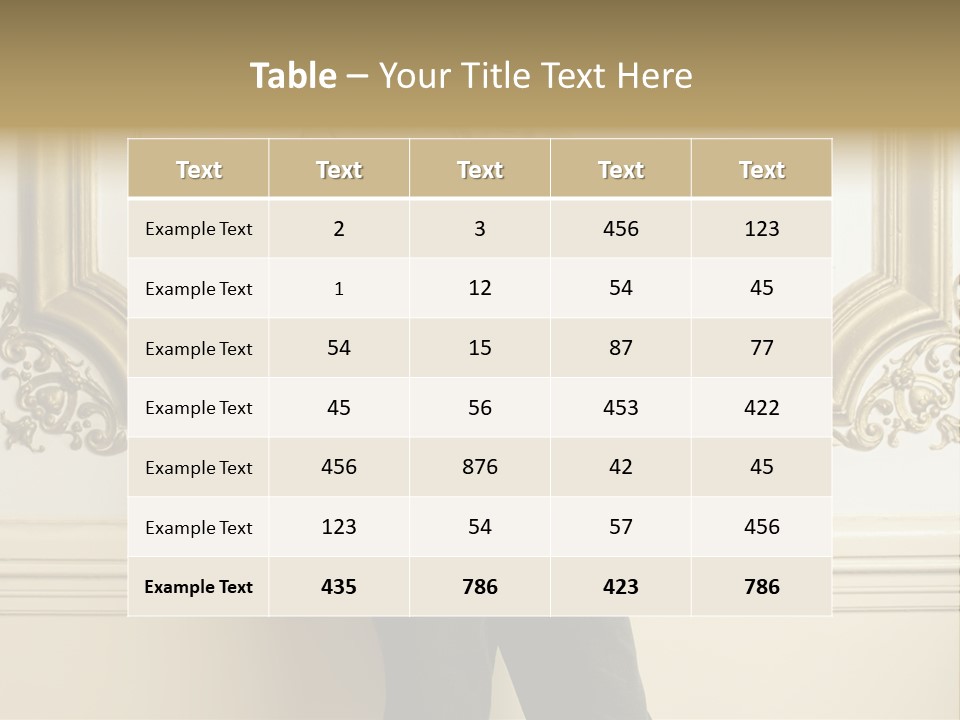 Man Reading A Text Message PowerPoint Template