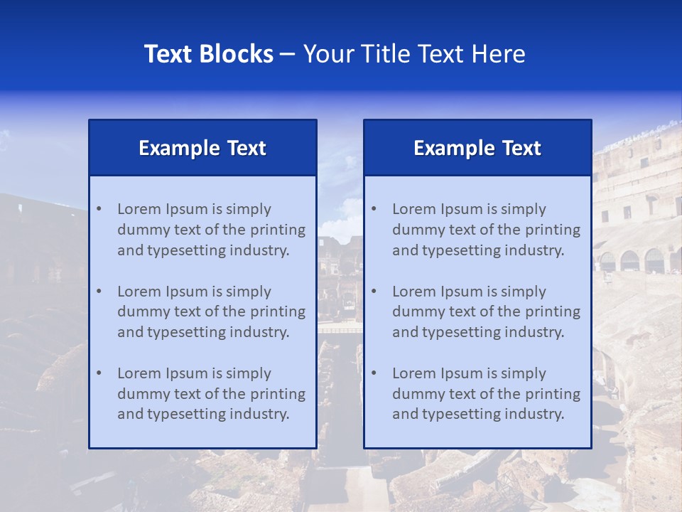 Italian Italy Landmark PowerPoint Template