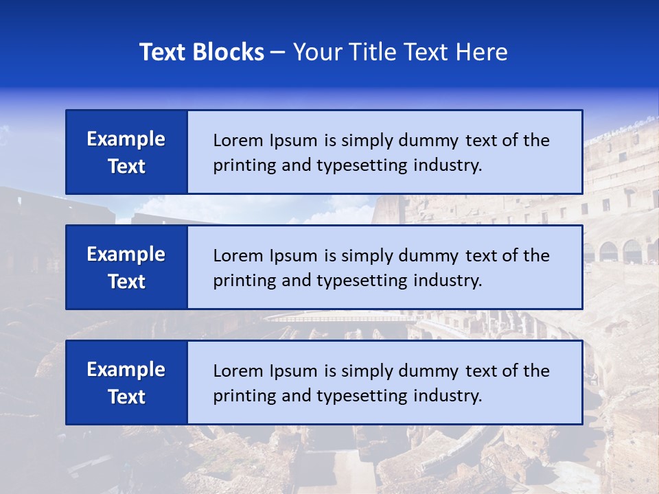 Italian Italy Landmark PowerPoint Template