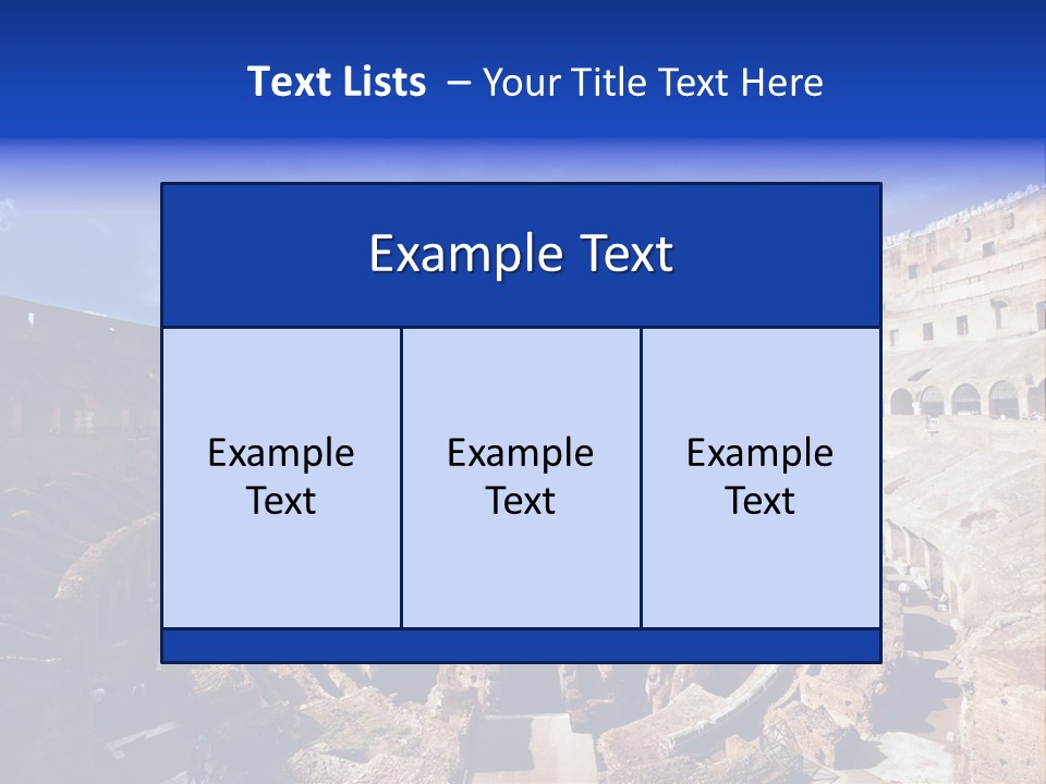Italian Italy Landmark PowerPoint Template