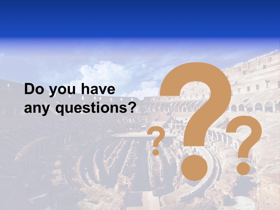 Italian Italy Landmark PowerPoint Template