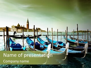 Sunrise River Trip PowerPoint Template