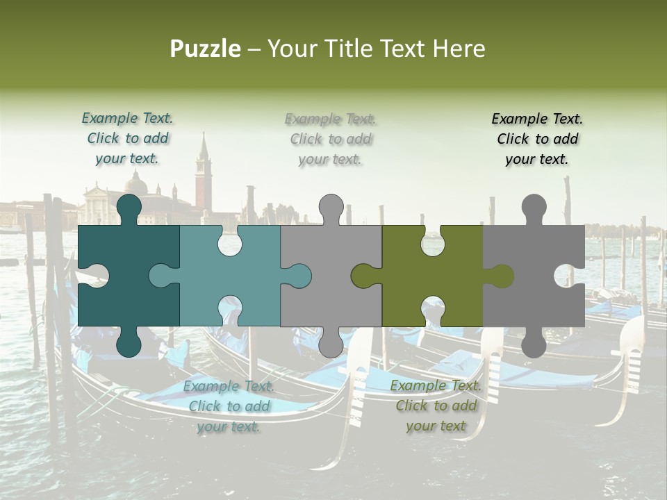 Sunrise River Trip PowerPoint Template