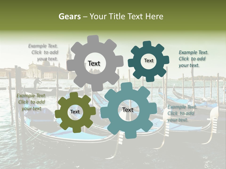 Sunrise River Trip PowerPoint Template