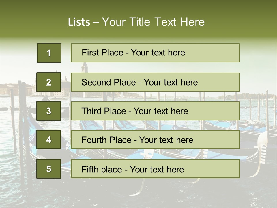 Sunrise River Trip PowerPoint Template