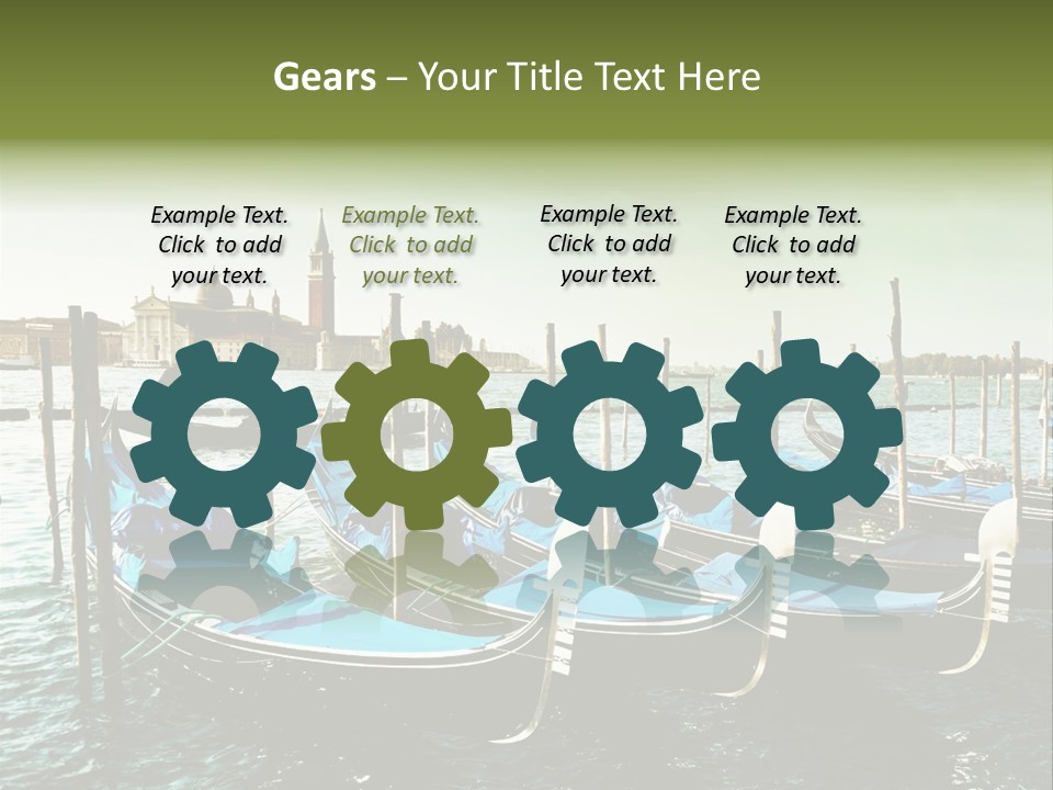 Sunrise River Trip PowerPoint Template