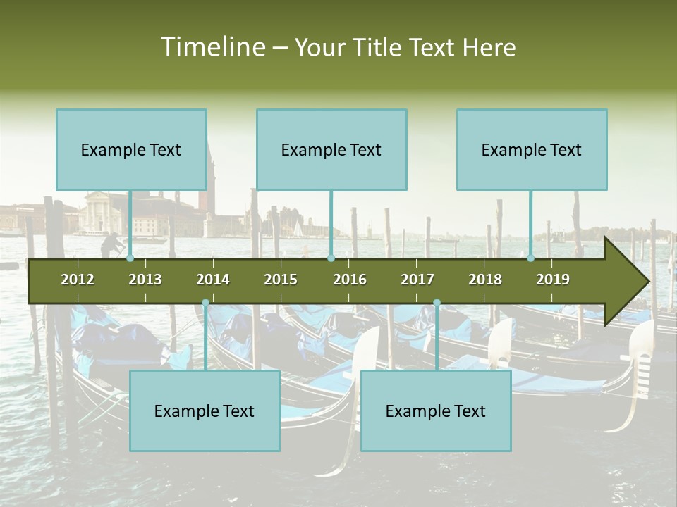 Sunrise River Trip PowerPoint Template