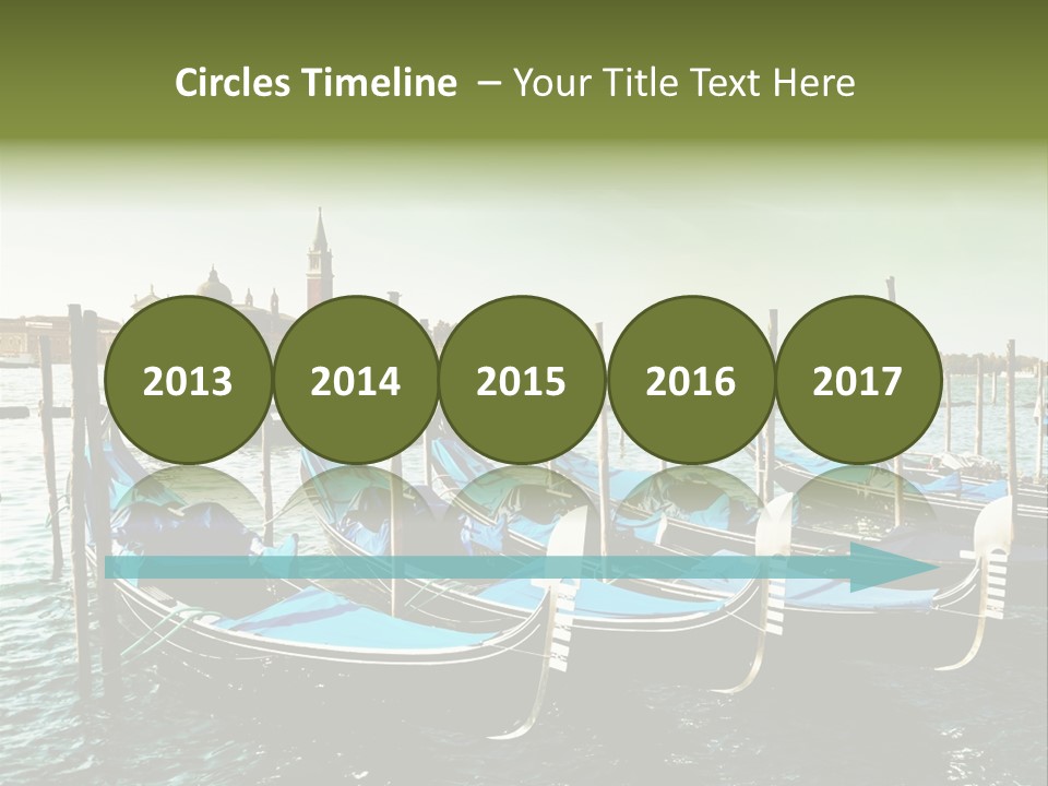 Sunrise River Trip PowerPoint Template