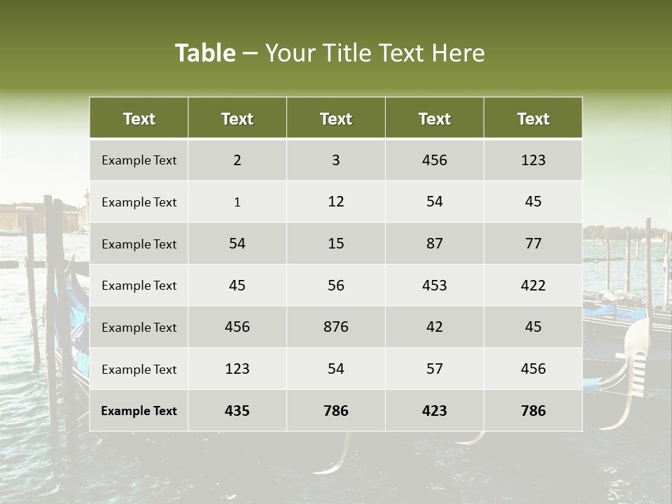 Sunrise River Trip PowerPoint Template