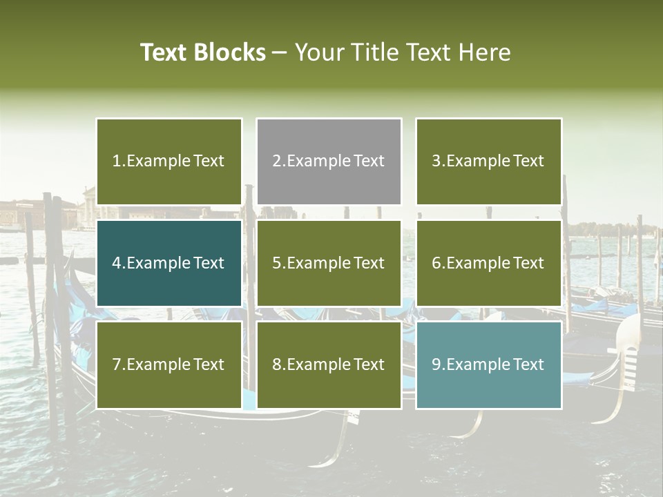 Sunrise River Trip PowerPoint Template