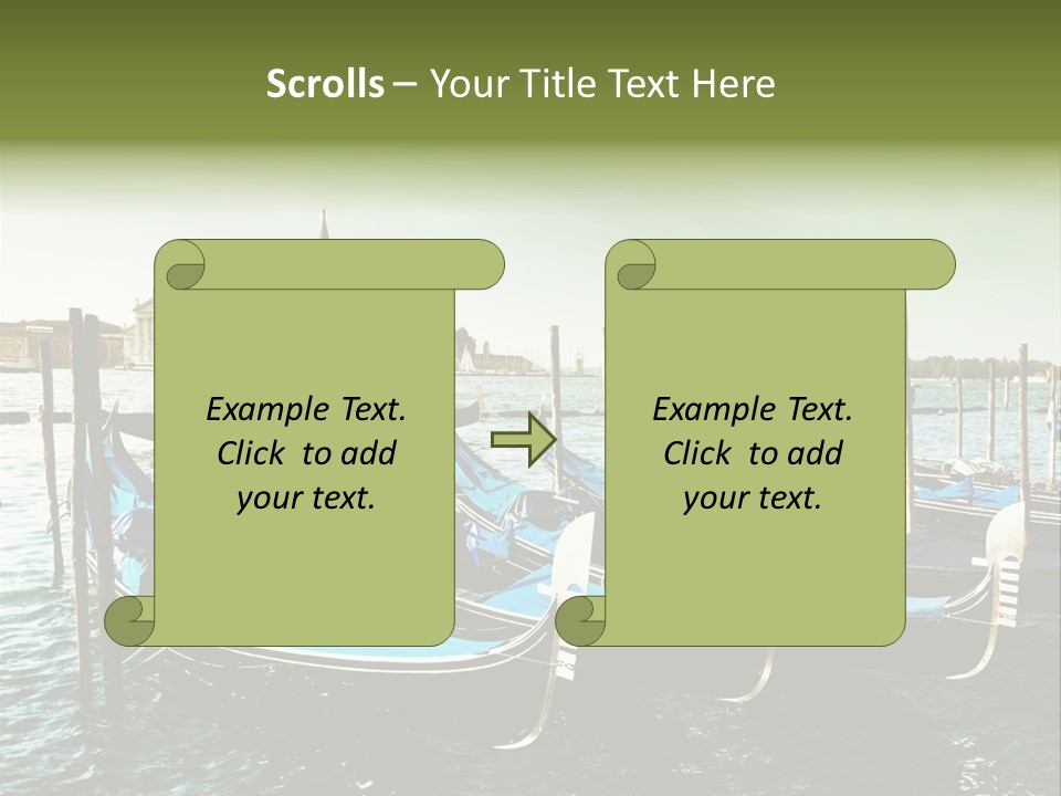 Sunrise River Trip PowerPoint Template