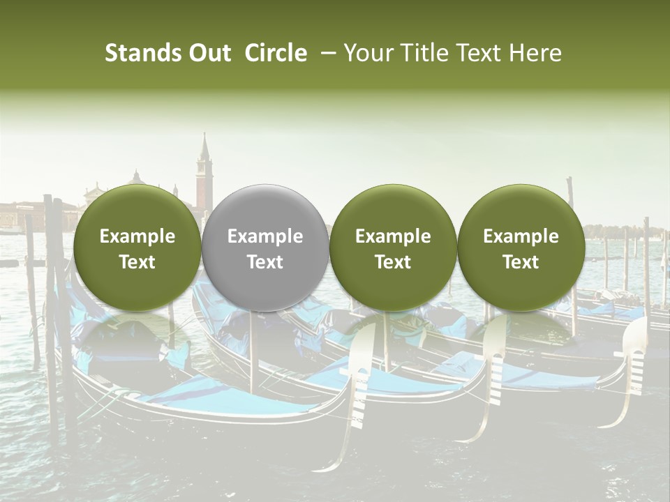 Sunrise River Trip PowerPoint Template