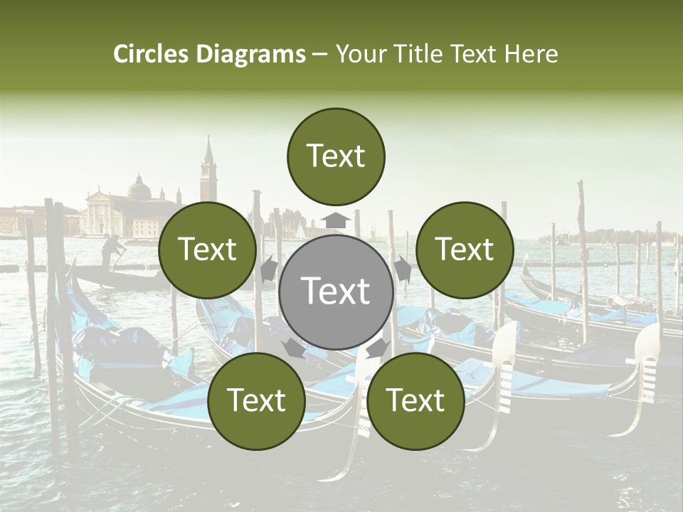 Sunrise River Trip PowerPoint Template