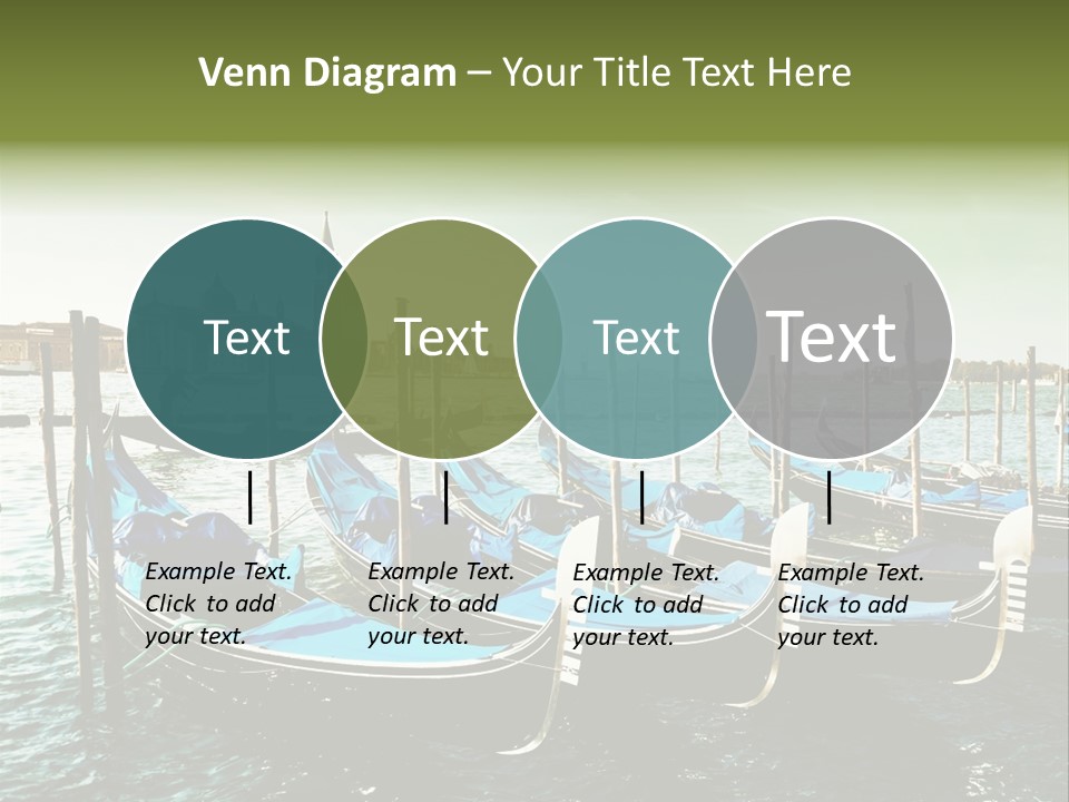 Sunrise River Trip PowerPoint Template