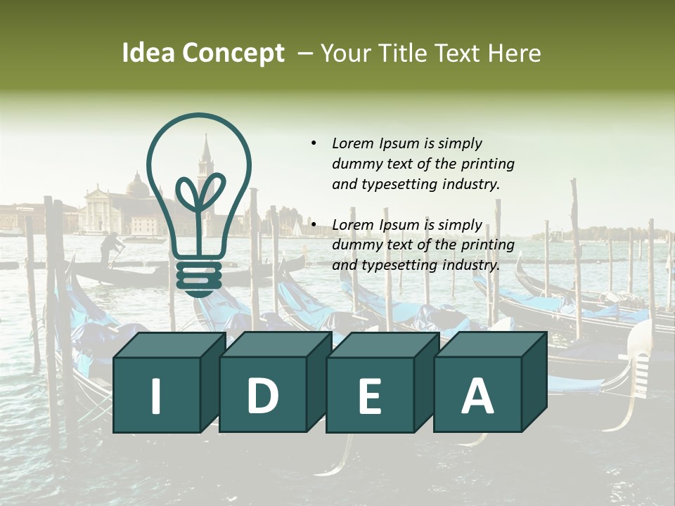 Sunrise River Trip PowerPoint Template