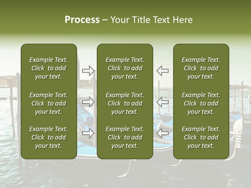 Sunrise River Trip PowerPoint Template