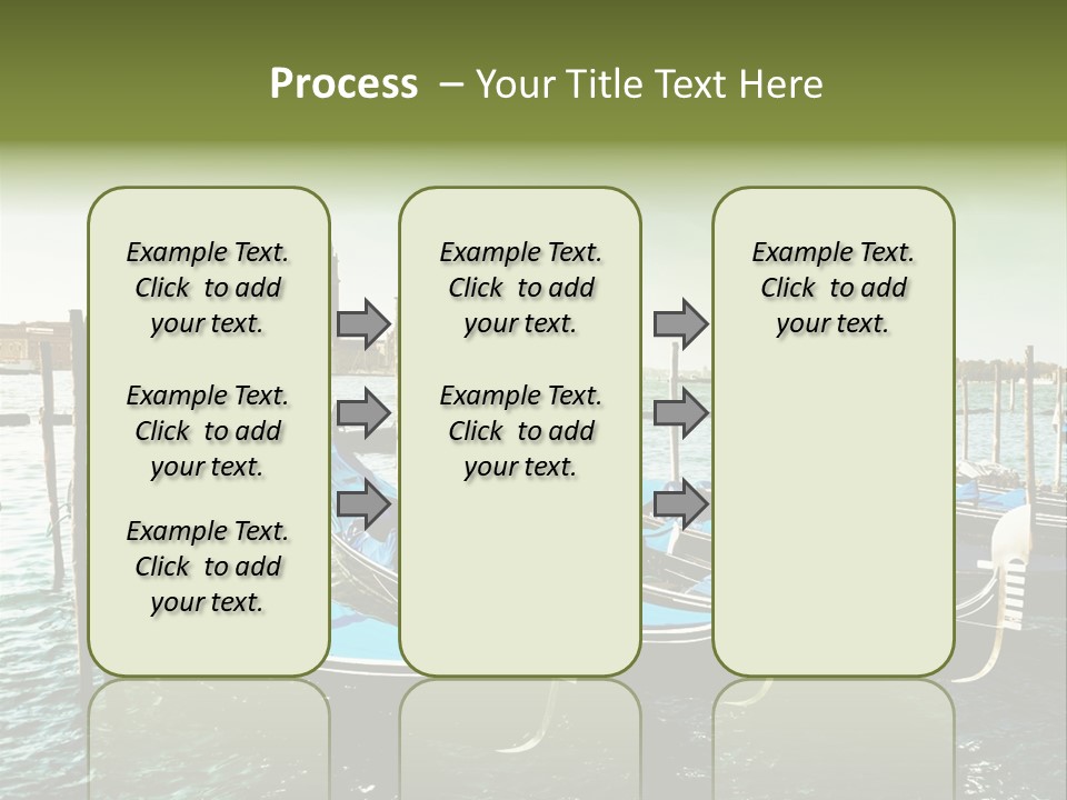 Sunrise River Trip PowerPoint Template