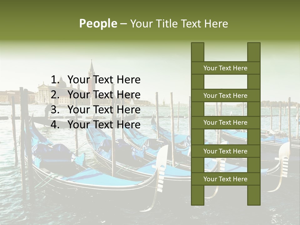 Sunrise River Trip PowerPoint Template