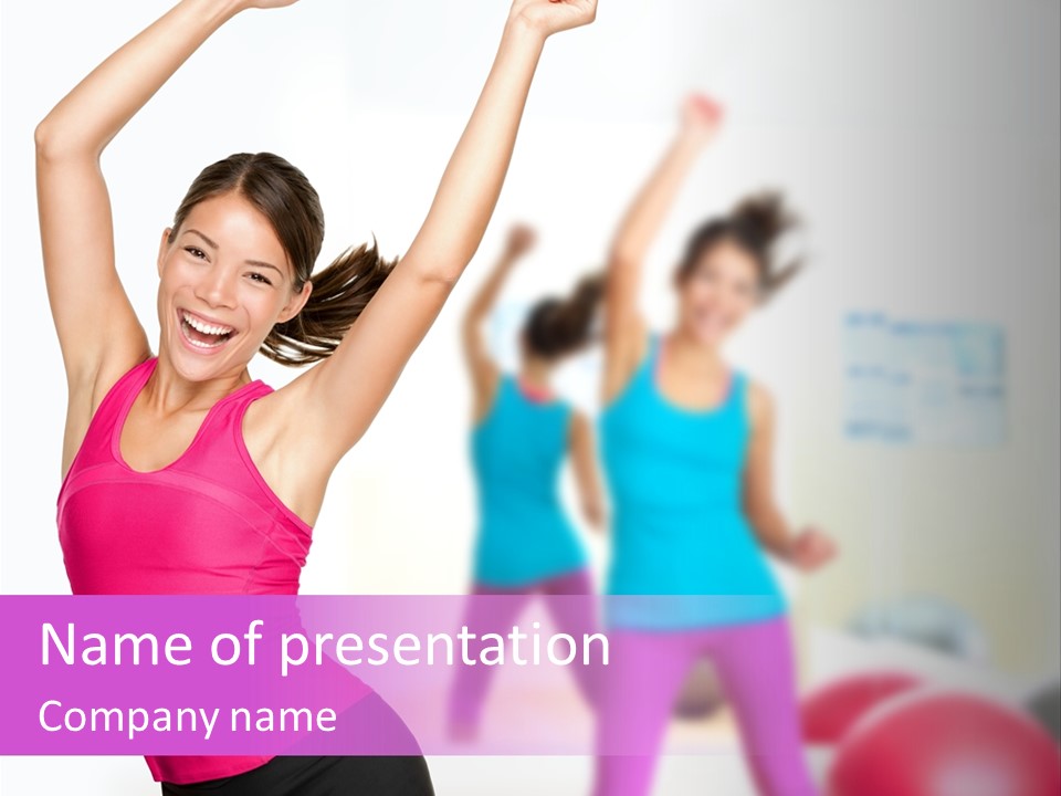 Fun Healthy Sport PowerPoint Template