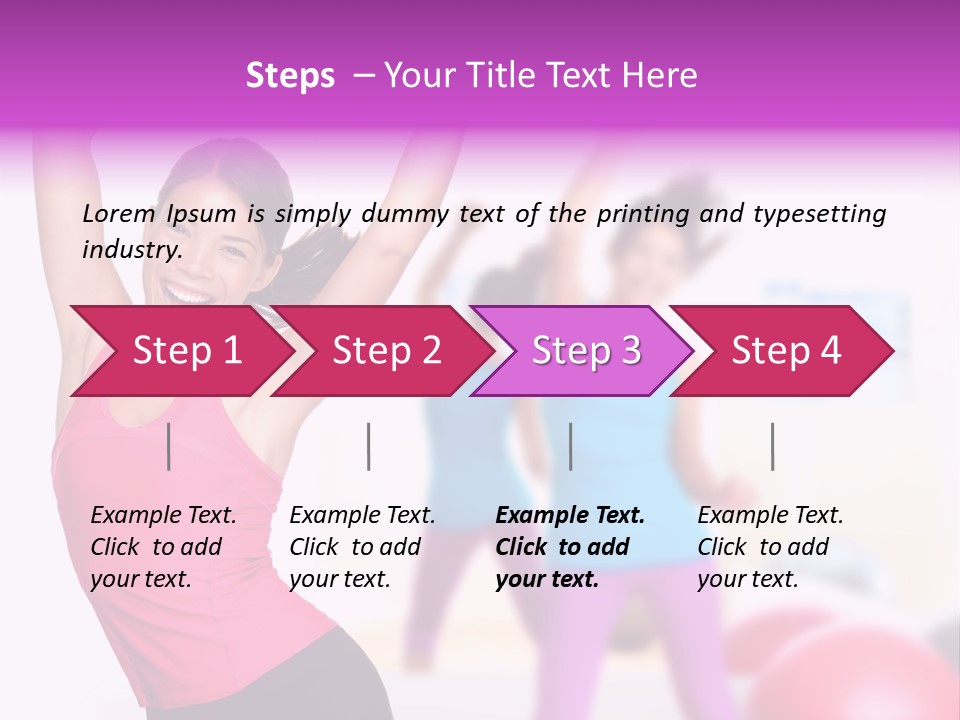 Fun Healthy Sport PowerPoint Template