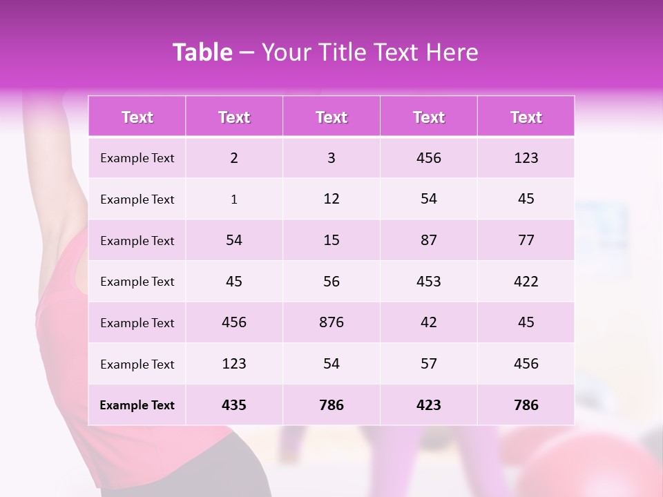 Fun Healthy Sport PowerPoint Template