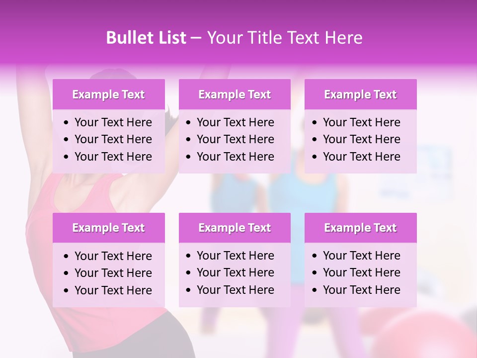 Fun Healthy Sport PowerPoint Template