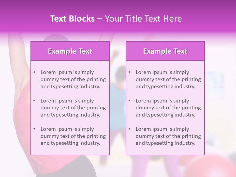 Fun Healthy Sport PowerPoint Template